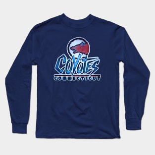 Connecticut Coyotes Football Long Sleeve T-Shirt